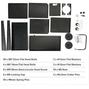 Chariot de soudage à 2 niveaux, modulaire rectangulaire, mobile, pour rangement, support de soudage, capacité 300-400 lbs, 4 roues pivotantes (2 avec frein) GAPGAR049 - Product Image 6