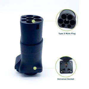 Nouveau 16A Type 2 EV Adaptateur Chargeur Plug <span class=keywords><strong>Mennekes</strong></span> Schuko <span class=keywords><strong>Prise</strong></span> pour Voiture Électrique-Schuko/CE Certifié - Product Image 2