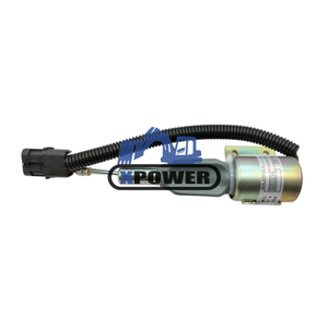 Válvula solenoide de corte de combustible XPower 24V 393-2530 3939701 3931590 SA-4756-24 4BT 3.9 6BT 5.9 S6D102 C4.4 PC200-6 PC210-6 R210LC-3 6 - Product Image 4
