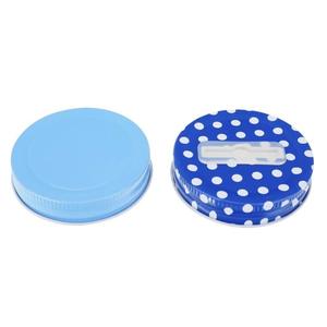 21-oz Sanrio Muratore Vaso di <span class=keywords><strong>Vetro</strong></span> Bere <span class=keywords><strong>Tazza</strong></span> <span class=keywords><strong>Tazza</strong></span> w/Paglia 2-Coperchio per le Bevande e di Stoccaggio - Product Image 5