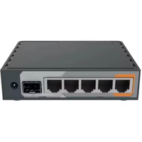 Mikrotik Hex S Rb760igs tam Gigabit 5-port elektrik bağlantı noktası 1 optik Port POE ROS Router zayıf akım kutusu yeni kablosuz Guangdong