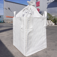 Venta al por Mayor de Fábrica, Bolsa Jumbo Fibc de 500 kg, 1000 kg, Bolsa Grande Fibc con Parte Superior Tipo Duffle, Bolsa Jumbo con Separadores de 1 Tonelada