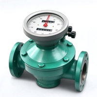 Flowmeter Oval Gear Baja Tahan Karat Besi Cor Anti Ledakan