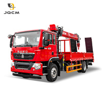 Camion-grue HOWO neuf, 8 tonnes, avec échelle et télécommande, à vendre