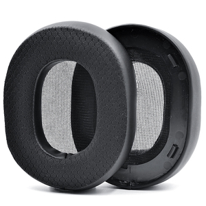 For Plantronics <strong>RIG</strong> 500 Pro Ear Pads Replacement Headphones Memory Foam Cushion True Protein <strong>Leather</strong> Ear Pad - Product Image 1