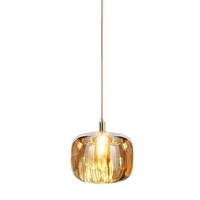 Nordique Or Moderne Rond En Verre Escalier Lumière Lustre Hôtel Salon Pendentif Lumières De Luxe Plafonniers Led Lustres