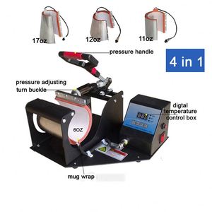 Máquina de Prensa de Calor Semiautomática de 11 oz, Nueva, Impresora de Cama Plana para Sublimación en Tazas y Vasos, 220V/110V 1 - Product Image 3