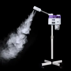 Salon aletleri yüz bakımı Nano sprey güzellik İyonik sıcak buhar ve derin nem yüz yüz buhar makinesi