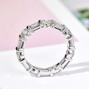 Anello Unisex dal Design Rettangolare, Anello Impilabile per Uomo e Donna - Product Image 4
