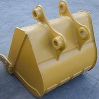 Fournisseur de pièces détachées pour excavatrice compacte de 15 kg, godet personnalisé, godet de forage lourd pour l'exploitation minière, assemblage pour PC60