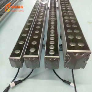 ไฟติดผนัง48W LED สถาปัตยกรรมสี RGB กลางแจ้ง IP67กันน้ำอลูมิเนียมพร้อมการควบคุม DMX - Product Image 4