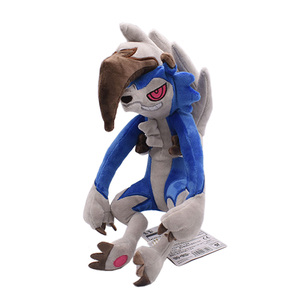 Groothandel Glanzende Lycanroc Middernacht Vorm Lycanroc Schemering Vorm Pluche Pop Knuffeldier - Product Image 5