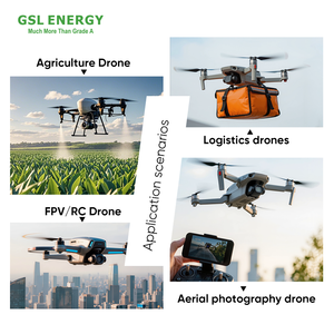 GSL ENERGY Hochleistungs-RC-Akku 22,2V 44,4V 51,8V 3470,6Wh 2974,8Wh 1478,4Wh Lithium-Polymer-Akku für UAV-Drohnen und Flugzeuge - Product Image 2