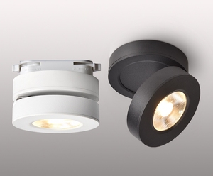 Đèn <span class=keywords><strong>Led</strong></span> Xuống Có Thể Gập Lại 360 Độ Đèn Trần Xoay COB Spot Bề Mặt Gắn Bảng Tròn Đèn <span class=keywords><strong>LED</strong></span> Chiếu Sáng Trong Nhà Cho Cửa Hàng - Product Image 1