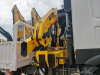 Promotion Spéciale : Camion-grue Sinotruk HOWO 6x4 371HP 15T à Bras Articulé, Rotation à 360 Degrés, pour le Transport Minier