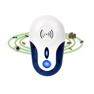 Mới muỗi cockrach <span class=keywords><strong>Repeller</strong></span> điện tử chống gặm nhấm lỗi chuột siêu âm Pest <span class=keywords><strong>Repeller</strong></span> siêu âm muỗi repellents - Product Image 2