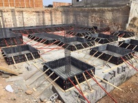 Moldes de Pared Reutilizables Más de 100 Veces, de ABS de Alta Resistencia, Reemplazo de Acero para la Construcción de Casas Modulares, Techos y Pilares