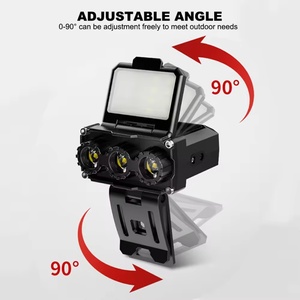Faro de inducción inteligente, faro delantero de luz roja, <span class=keywords><strong>LED</strong></span> para exteriores, reparación de trabajo nocturno, <span class=keywords><strong>Sensor</strong></span> de movimiento, faro delantero <span class=keywords><strong>LED</strong></span> recargable - Product Image 4