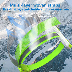 Gilet de sécurité LED réfléchissant multicolore de haute qualité pour la course à pied et le cyclisme, rechargeable, accessoires de sécurité pour la conduite - Product Image 6