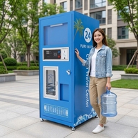 Distributeur d'eau pure, distributeur d'eau à monnayeur, distributeur d'eau purifiée