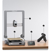 Imprimante 3D Creality, imprimante 3D FDM portable, lit chauffant, nouvelle calibration gratuite, Impresora 3d Creality Ender 3 V3 Plus