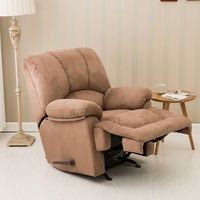 Canapé inclinable manuel facile à marcher Housse coulissante en tissu doux Meubles de salon confortables pour un usage domestique