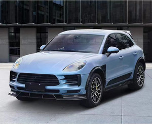 Kit de Carrocería de Fibra de Carbono para Porsche Macan, Estilo CMST, Difusor Delantero, Alerón, Widebody, Nuevo, Mejoras para Macan - Product Image 5