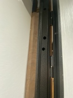 Porte extérieure en acier de haute qualité fils-mère Porte en acier galvanisé Système de verrouillage multiple Conception russe Solution thermique Finition en bois