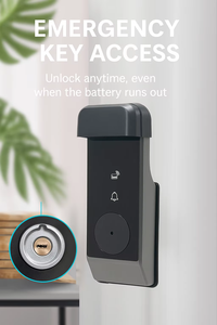 Glomarket Tuya Waterproof Digital TTLock <b>Remote</b> Unlock Double-sided Fingerprint Aluminum Alloy <b>Smart</b> Lock for Steel & Wood Doors - Product Image 2