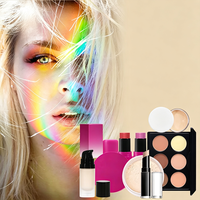 Ensemble de cosmétiques pour le visage en gros, crème anti-cernes de luxe de haute qualité, kit de maquillage haut de gamme