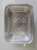 Boîte à lunch en aluminium pur, récipient jetable en aluminium résistant aux hautes températures, barquette en aluminium pour emballage à emporter en gros