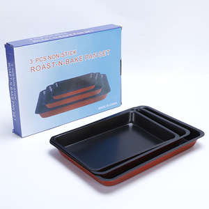 Rectangular Non-Stick Baking Pan Carbon Steel Deep Pan For Cake Roll Cookie Bread Baking Mold 212 - Product Image 3