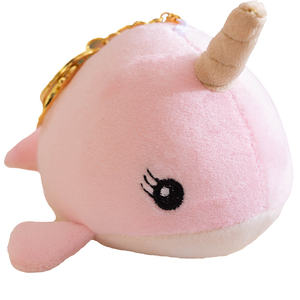 Venta de fábrica, 12cm, <span class=keywords><strong>ballena</strong></span> <span class=keywords><strong>Kawaii</strong></span>, juguete de peluche, llavero, <span class=keywords><strong>ballena</strong></span>, Animal relleno, muñeco de peluche, colgante, Mini llavero de animales marinos - Product Image 1
