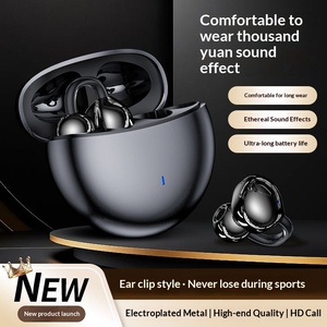 Audífonos Deportivos Inalámbricos con Clip Berlin Acoustics 2026, Conducción Ósea, Bluetooth, Sonido de Alta Fidelidad - Product Image 3