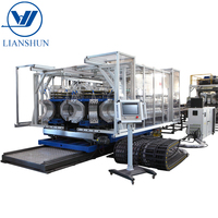 Máquina de extrusión de tubos corrugados de doble pared, HDPE, tipo de alta velocidad, línea de producción