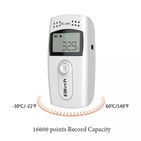 RC-4HC vente chaude température humidité enregistreur de données capteur NTC USB connecter thermomètre enregistreur de données