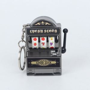 Mini porte-clés pendentif machine à fruits, jeu de spinner, machine à sous Tiger, petit accessoire, décoration porte-bonheur, modèle 00090 - Product Image 6