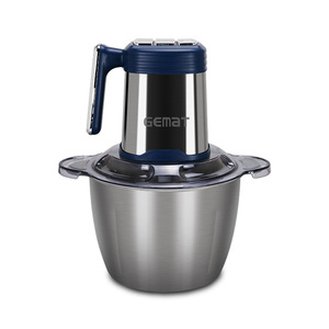 Gemar Electric Meat <b>Grinder</b> 1L 3L Stainless Steel Multi Functional For Mincing Meat And Baby Food - Product Image 5