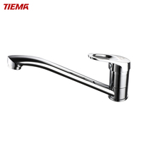Robinet classique moderne à une poignée en laiton avec noyau de valve en céramique pour eau chaude et froide Garantie de 3 ans pour l'utilisation de l'évier de cuisine de l'hôtel