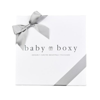 Jouets de luxe, emballage de vêtements, boîtes cadeaux avec nœuds, étiquette privée, emballage durable, vêtements de bébé, boîte-cadeau de douche