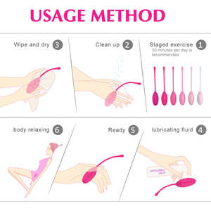 Vom Arzt empfohlene <span class=keywords><strong>Kegel</strong></span> <span class=keywords><strong>Kegel</strong></span> Bälle Set Beckenboden übungen Gewichte Ben Wa Geisha Bälle zum Festziehen - Product Image 3