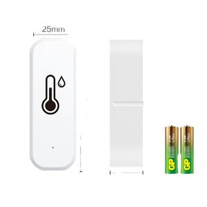 EWELINK WiFi Mini hogar Interior temperatura humedad Sensor inteligente teléfono móvil App control remoto plástico <span class=keywords><strong>PC</strong></span> EE. UU. <span class=keywords><strong>para</strong></span> uso en hoteles - Product Image 5