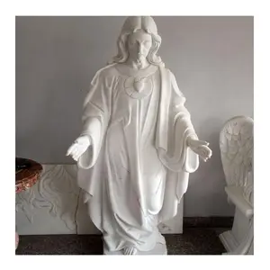 تماثيل Jesus المنحوتات الحجرية والمنحوتات المصممة حسب الطلب باليد المنحوتة بيع نمط الحجر المصقول السعر