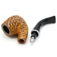 Pipes à fumée en résine avec logo personnalisé Pipe à tabac en résine classique