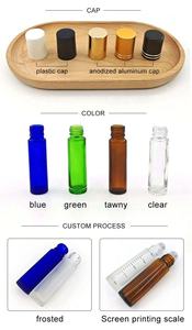 Flaconi Vuoti per Profumo Roll-on 10ml Bottiglia Sottile in Vetro Trasparente per Oli Essenziali - Product Image 6