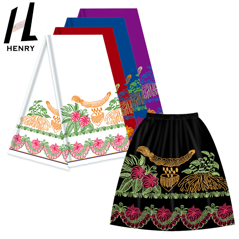 Генри Микронезия юбка хорошая цена вискоза полиэстер доступная мода платья ткани для одежды печатная ткань