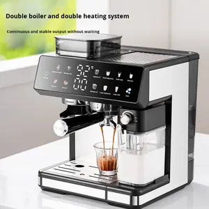 Cafetera Italiana Totalmente Automática con Espumador de Leche Integrado, 20 Bares, Extracción Dual Caliente/Fría, Café de Grano a Taza, Agua - Product Image 1
