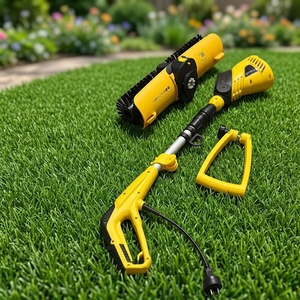 300W Electric Synthetic <strong>Artificial</strong> <strong>Grass</strong> Cleaner Lawn Turf Sweeper Broom <strong>Rake</strong> Yard Power Brush Machine for <strong>Artificial</strong> <strong>Grass</strong> - Product Image 2
