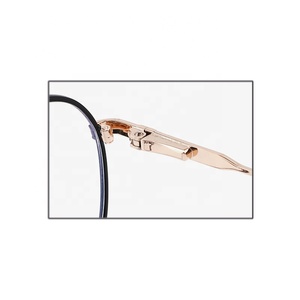 Tùy Chỉnh Sang Trọng Khung Quang Học Cho Phụ Nữ Cổ Điển Đầy Đủ Vành Tròn Vuông Kim Loại Cảnh Tượng Sợi <span class=keywords><strong>Carbon</strong></span> Tấm Mô Hình Màu Xanh 620256 - Product Image 5