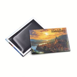 Free Sample Tin France Souvenir Custom Logo Home Refrigerator Magnet - Product Image 1